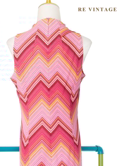 戀愛迷幻舞池鋸齒圖騰洋裝12