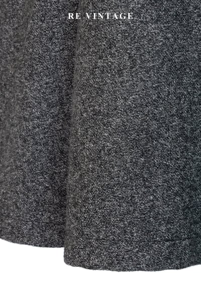 質感單品 - 灰毛呢復古金釦短裙（26"）8