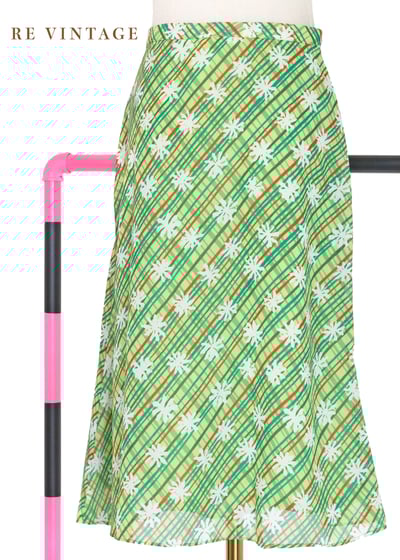 白花斜陽繽紛光影美裙（25"）6