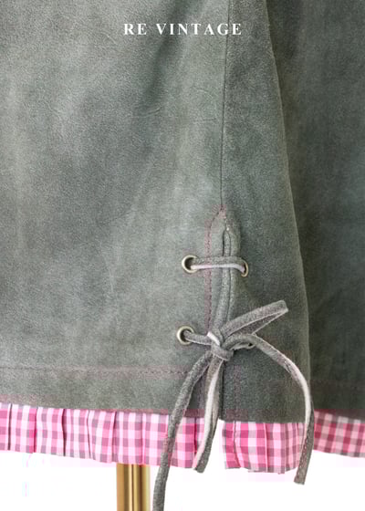 『歐洲寶貝』阿爾卑斯山少女心麂皮短裙8