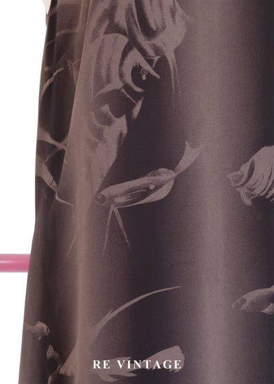 可可漸層霧中魚群長洋裝8