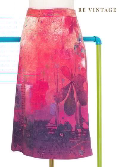 窗邊小妹淘粉紅亮眼中長裙（28"）8