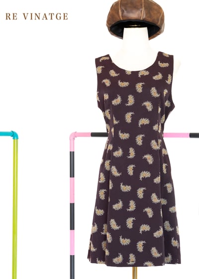 Dark Chocolate 羽毛紛飛夏日洋裝1