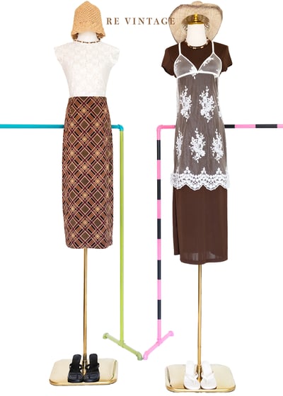 必備單品 - Toffee 棕色長版洋裝2