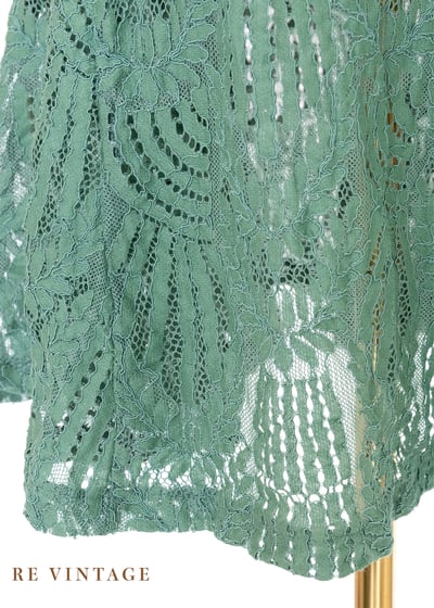 Green Grass 蕾絲中長裙（27"）6