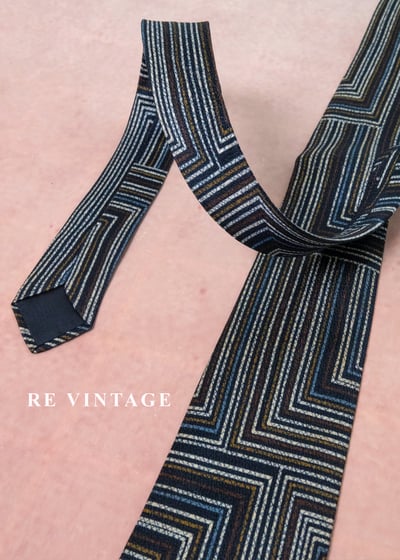 深夜迴路 - 幾何迷宮領帶8