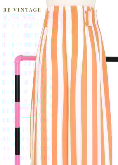 阿瑪菲橘光義大利漫步線條高腰寬褲（26"）3