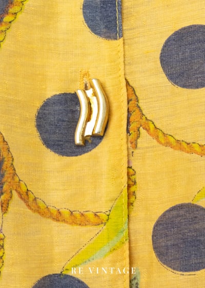 紫花點點麻花繩短袖上衣17