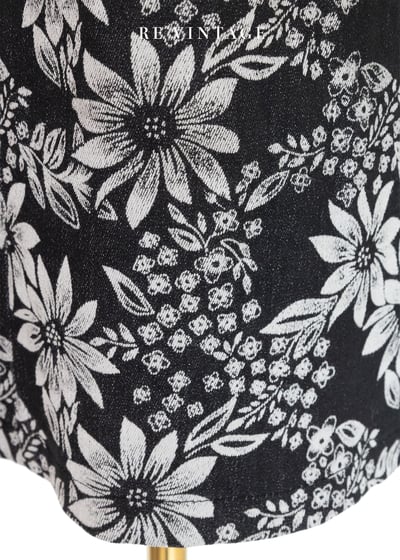 黑夜向日葵中長裙（26"）5