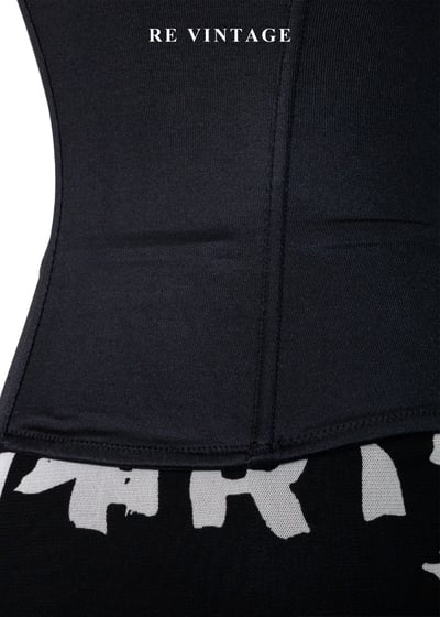 Midnight Petal Corset 黑絨馬甲背心11