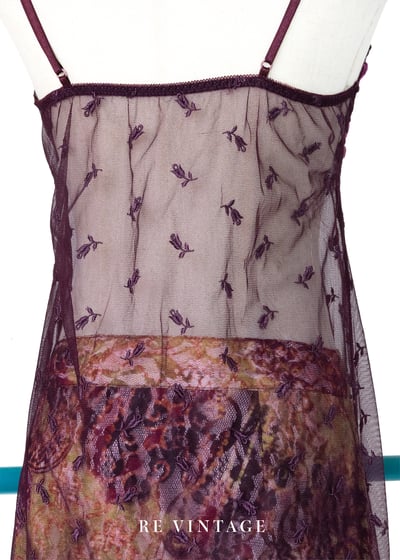 魔幻蕾絲細緻花紋透膚細肩帶背心11