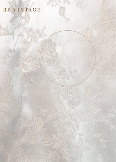 Champagne flower 緞面迷你洋裝14