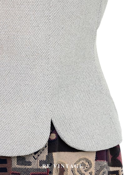 質感單品 - 倫敦的霧色知性簡約織紋背心10