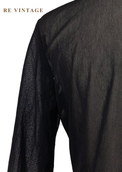 魚兒吐泡泡黑紗上衣8