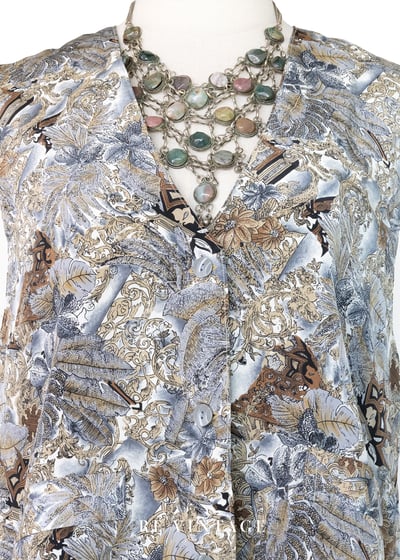 巴洛克繁花西裝式背心3