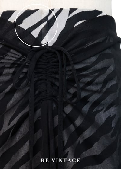 隱形斑馬桌迷藏長裙（28"）14