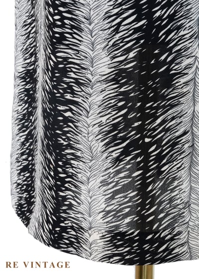 蔓延搖曳の羽毛中長裙（28"）6