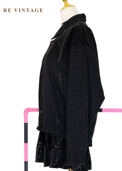 重朔經典千鳥格街頭夾克外套10