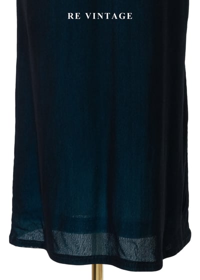 極夜流光深海礦物藍長裙（26-30"）4