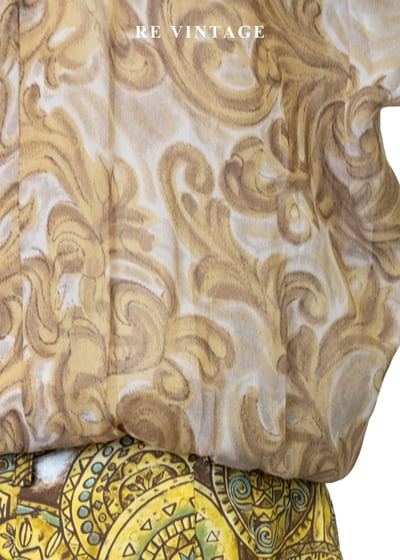 拿坡里的午後遺蹟 - 古典巴洛克雕花透膚衫10