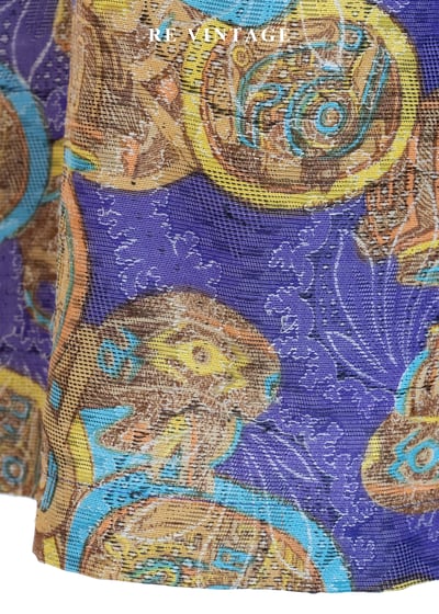 飽滿電光紫時空硬幣高腰短褲（25"）6