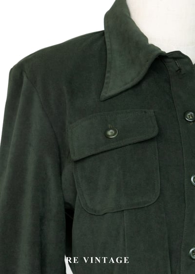 質感單品 - 深橄欖綠冒險王國小童軍長洋裝6