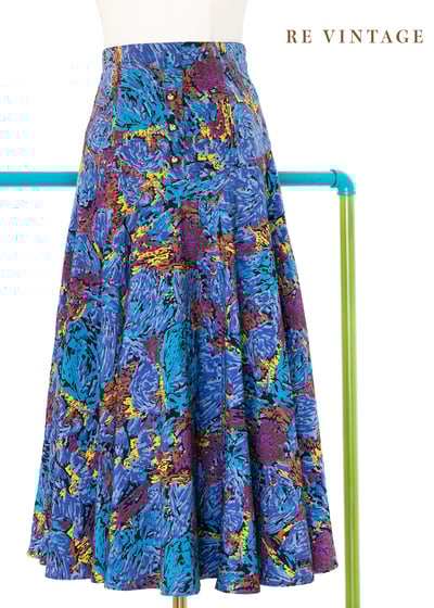 自由奔放的狂野畫布大圓裙（25-27"）1