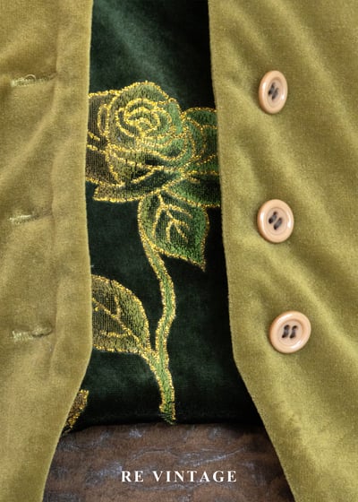 柔亮黃綠色絨布背心6