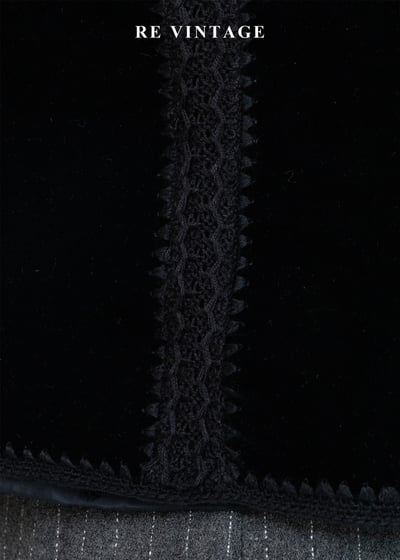 黑暗系牧羊女孩花朵刺繡背心10