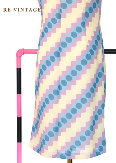 彩虹波點跳格子午後洋裝12
