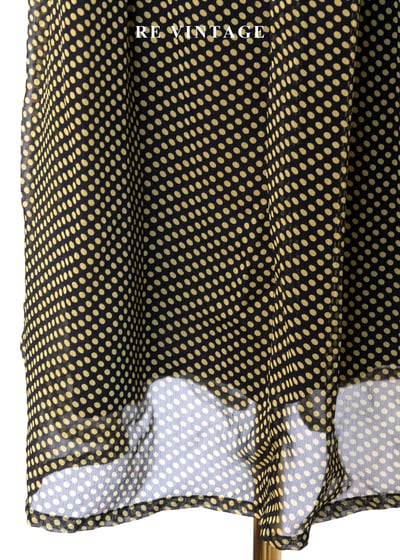 套裝組合 - 法式黃波點裙子（27"）9