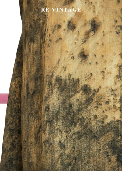 森林苔蘚渲染藝術洋裝7