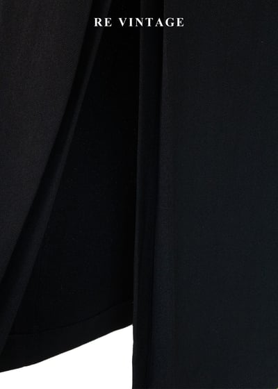 黑曜石影女王西裝式長洋裝19