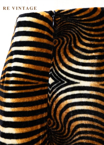 奢華波紋幻覺舞會短裙（26"）10