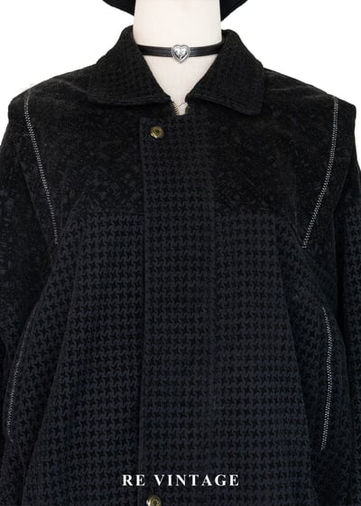 重朔經典千鳥格街頭夾克外套3