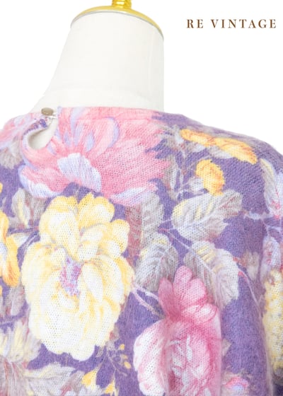 Purple Orchid 花朵盛開毛衣11