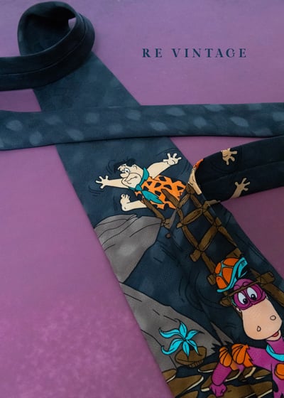 Warner Bros摩登原始人角色領帶4