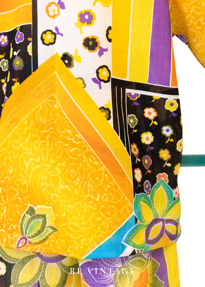 套裝上衣 - 搖擺花拼派對襯衫9