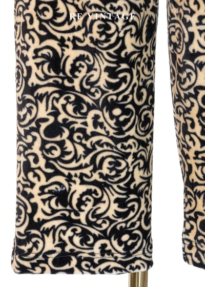 異國雕花絨布九分褲（25-32"）9