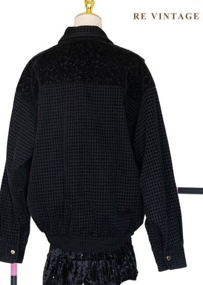 重朔經典千鳥格街頭夾克外套12