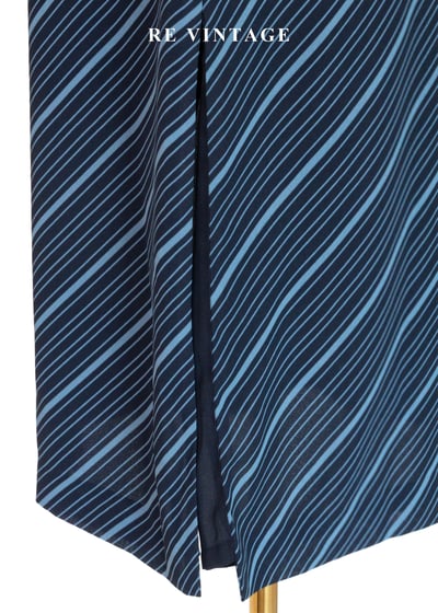 套裝裙子 - 藍色海風斜紋長裙（26"）7