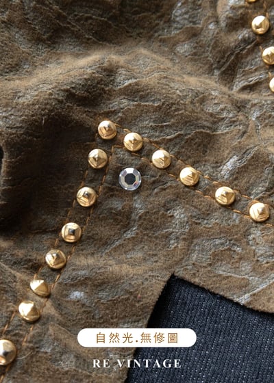 光影古銅雕紋牛仔短裙（26"）12