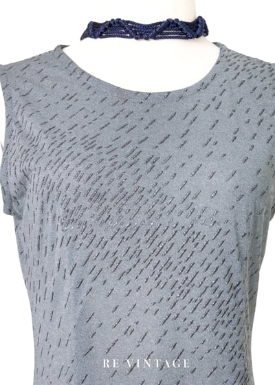 Rainy Day 灰色雨滴長版上衣/洋裝6