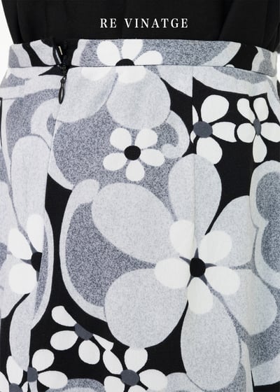 Gray tones 小花朵朵長裙（26")7