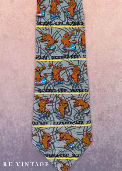 Scooby-Doo 滿花領帶3