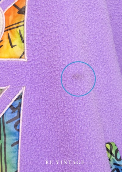 『歐洲寶物』糖果紫拼接搖粒絨帥氣半領運動衫18