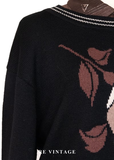 午夜荒野玫瑰針織毛衣4