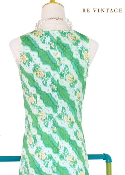 草地力的野花夢彈性長洋裝11