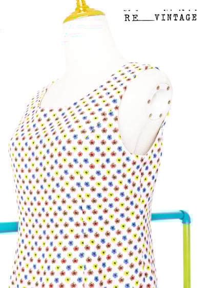 三色花花氣質迷你短裙6