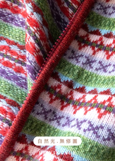 莓紅針織序曲針織外套11